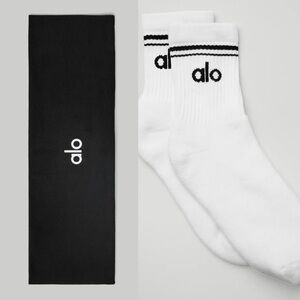 ALO Yoga Headband and Sock Bundle